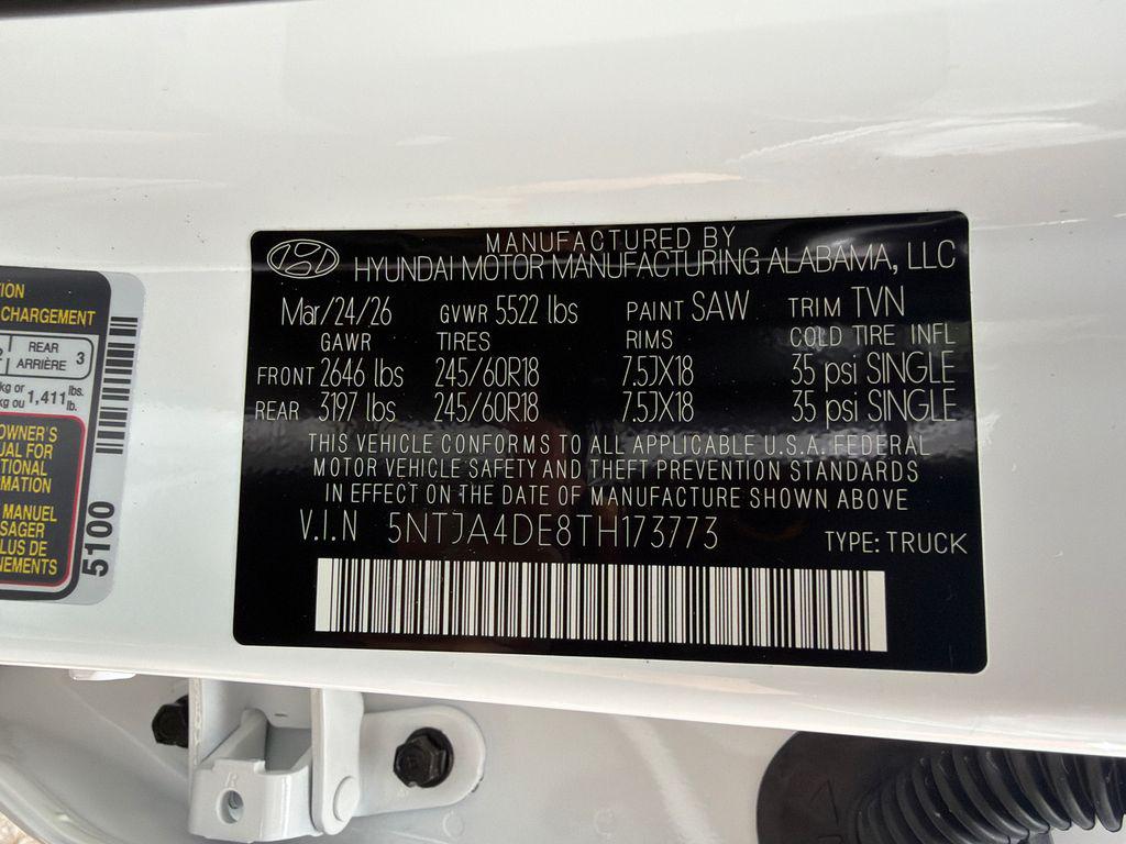 New 2026 Atlas White HYUNDAI SE FWD image 33
