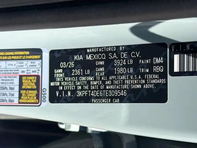 2026 Kia K4 LXS
