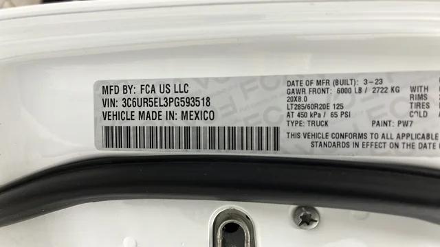 2023 Ram 2500 Power Wagon Rebel Crew Cab 4x4 6'4" Box