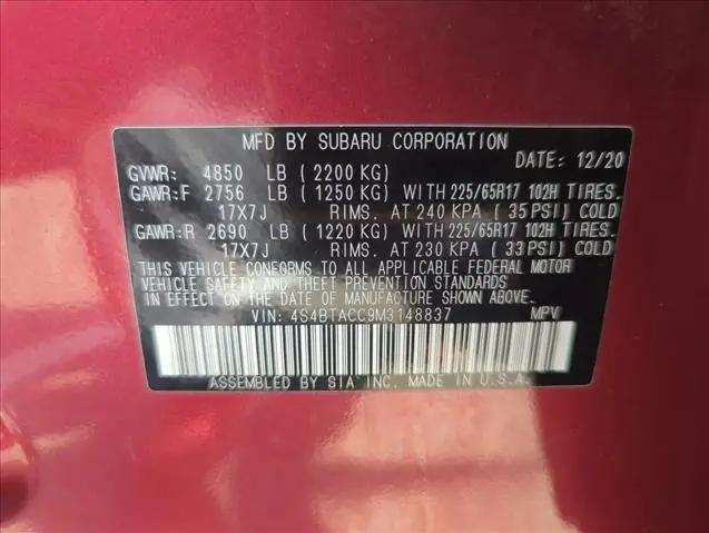 2021 Subaru Outback Premium
