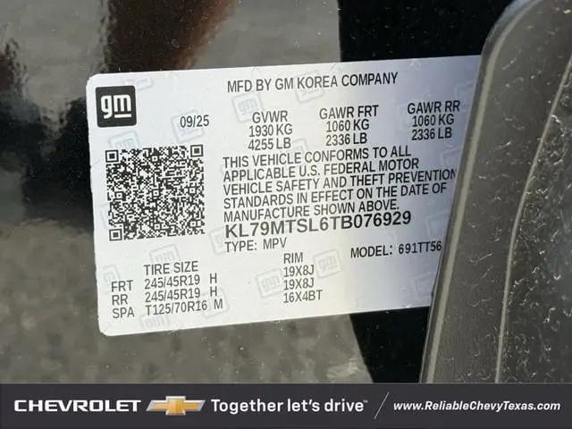 2026 Chevrolet TrailBlazer FWD RS