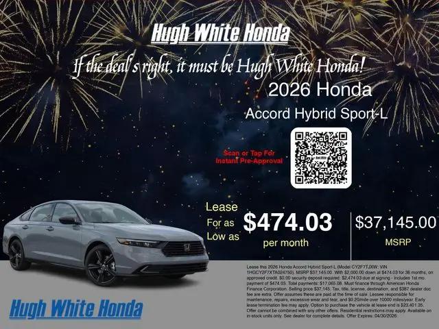 2026 Honda Accord Sedan Sport-L