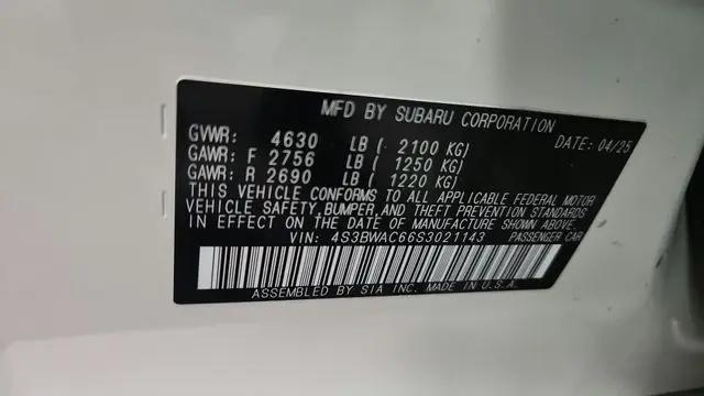 2025 Subaru Legacy Premium