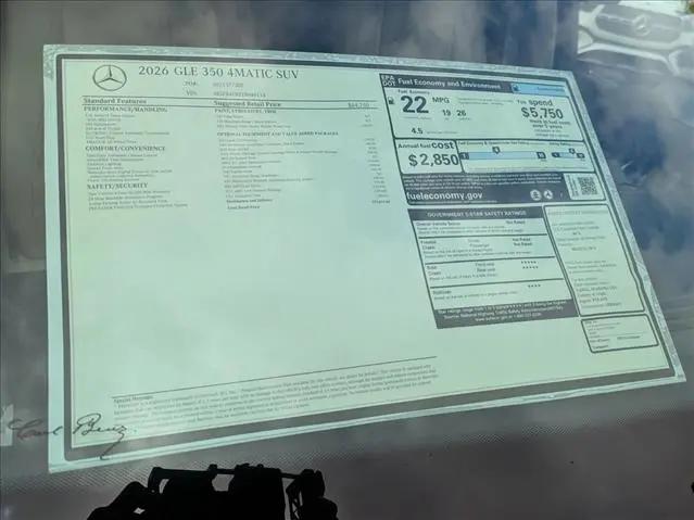 2026 Mercedes-Benz GLE GLE 350 GLE 350