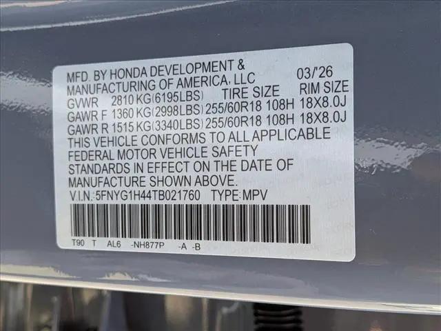 2026 Honda Pilot EX-L