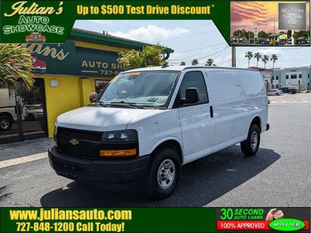 2021 Chevrolet Express Cargo Van RWD 2500 Regular Wheelbase WT for sale in New Port Richey, FL