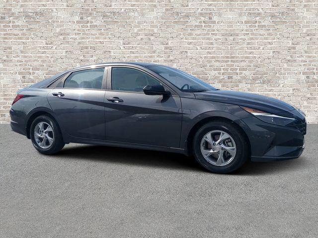 Portofino Gray 2023 Hyundai Elantra SE FWD Sedan Front-Wheel Drive Continuously Variable Transmission