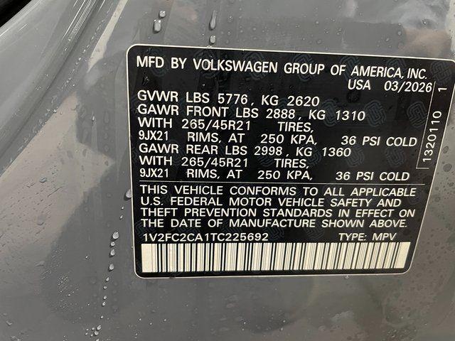 2026 Volkswagen Atlas Cross Sport SEL Premium R-Line
