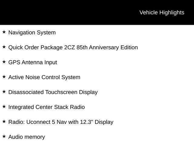 2026 Jeep Grand Cherokee 85th Anniversary Edition