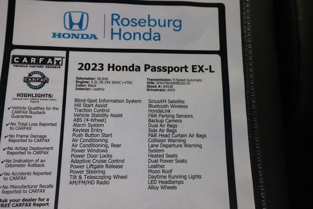 2023 Honda Passport AWD EX-L