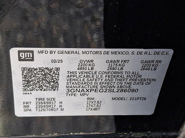 2025 Chevrolet Equinox AWD LT