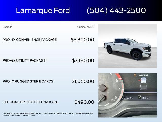 2021 Nissan Titan Crew Cab PRO-4X 4x4