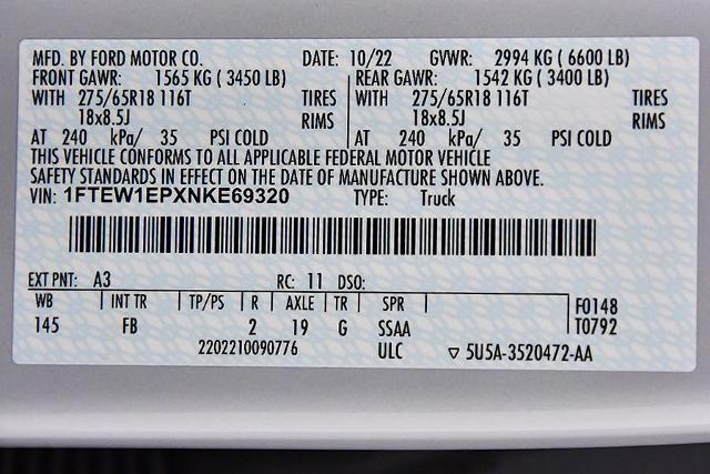 2022 Ford F-150 XLT