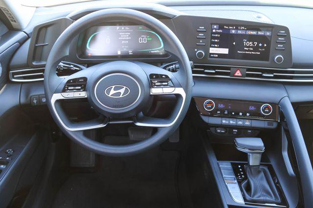 2026 Hyundai Elantra Hybrid Blue