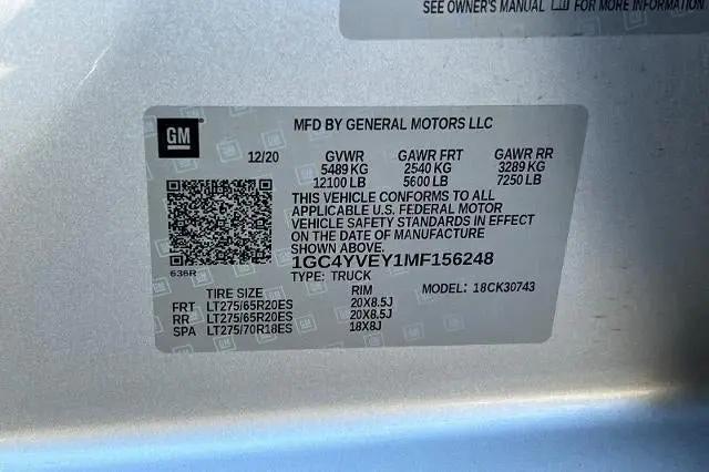 2021 Chevrolet Silverado 3500HD 4WD Crew Cab Standard Bed High Country