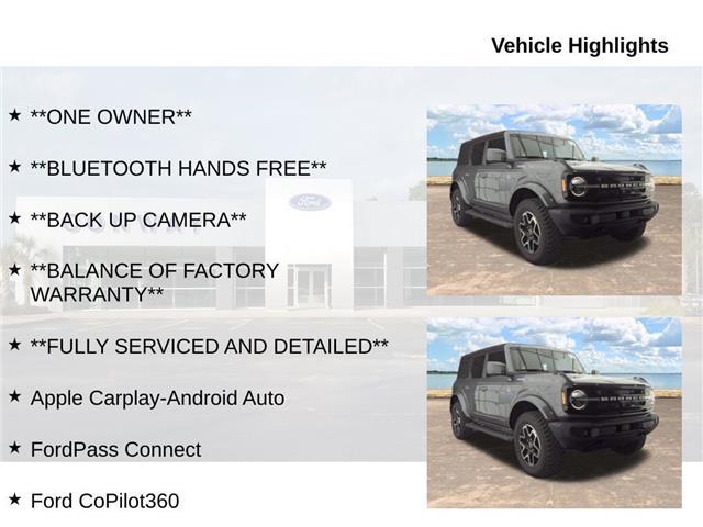 2023 Ford Bronco Outer Banks