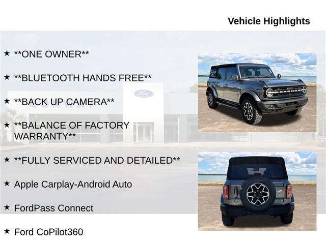 2023 Ford Bronco Outer Banks