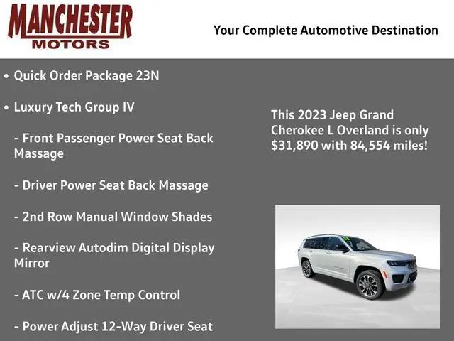 2023 Jeep Grand Cherokee L Overland 4x4