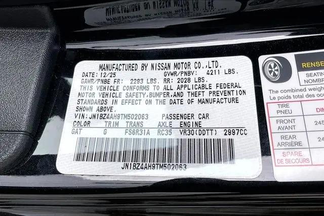 2026 Nissan Z Sport