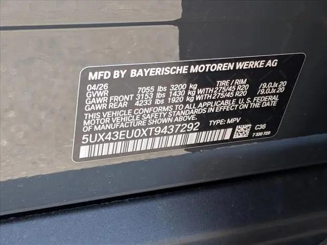 2026 BMW X5 xDrive50e