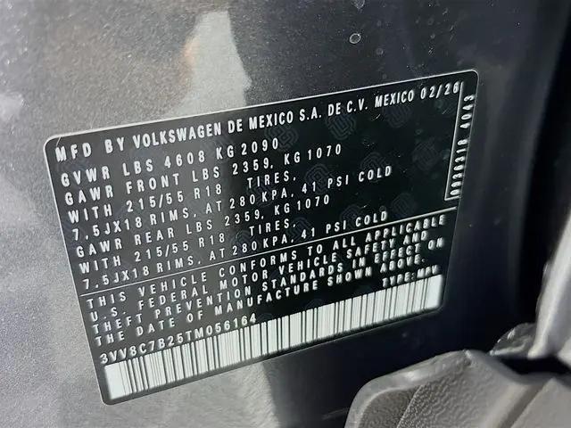 2026 Volkswagen Taos S