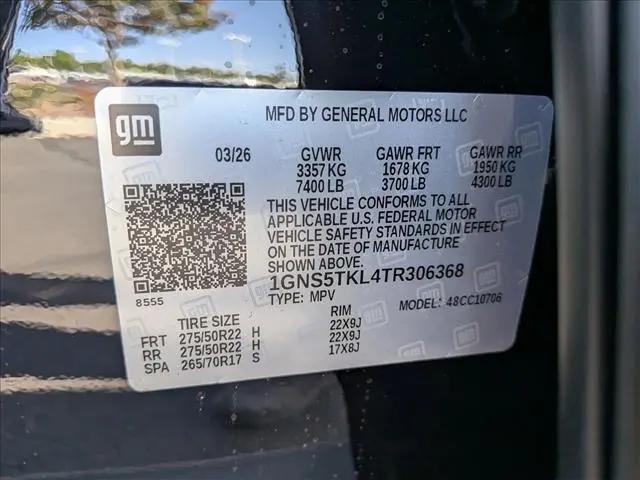 2026 Chevrolet Tahoe High Country