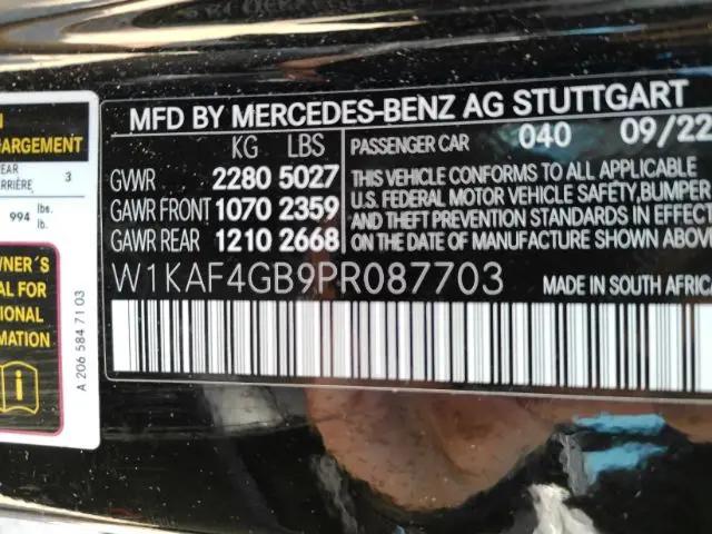 2023 Mercedes-Benz C-CLASS C 300 Sedan