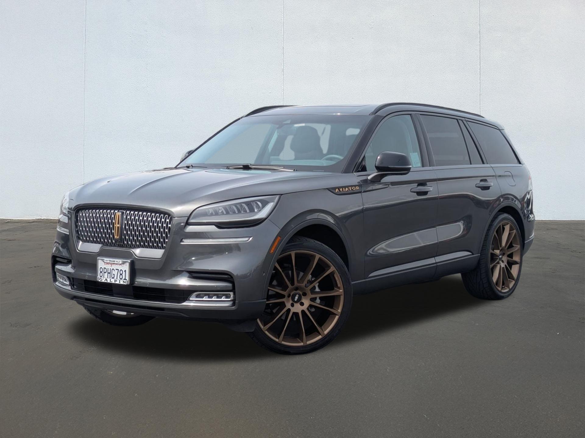 MAGNETIC GRAY METALLIC 2020 Lincoln Aviator Reserve AWD SUV / Crossover All-Wheel Drive Automatic