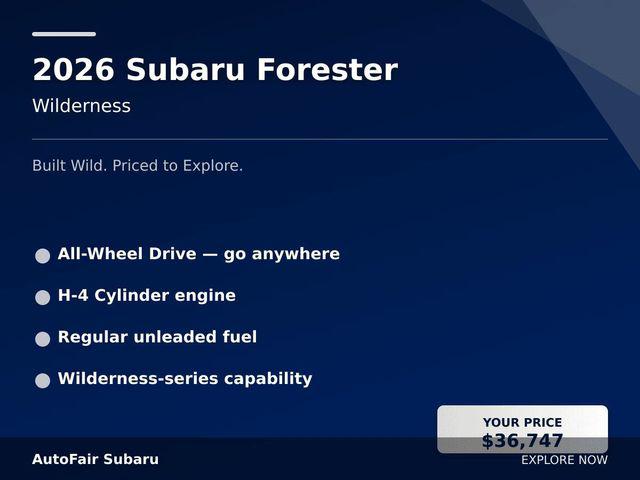 2026 Subaru Forester Wilderness