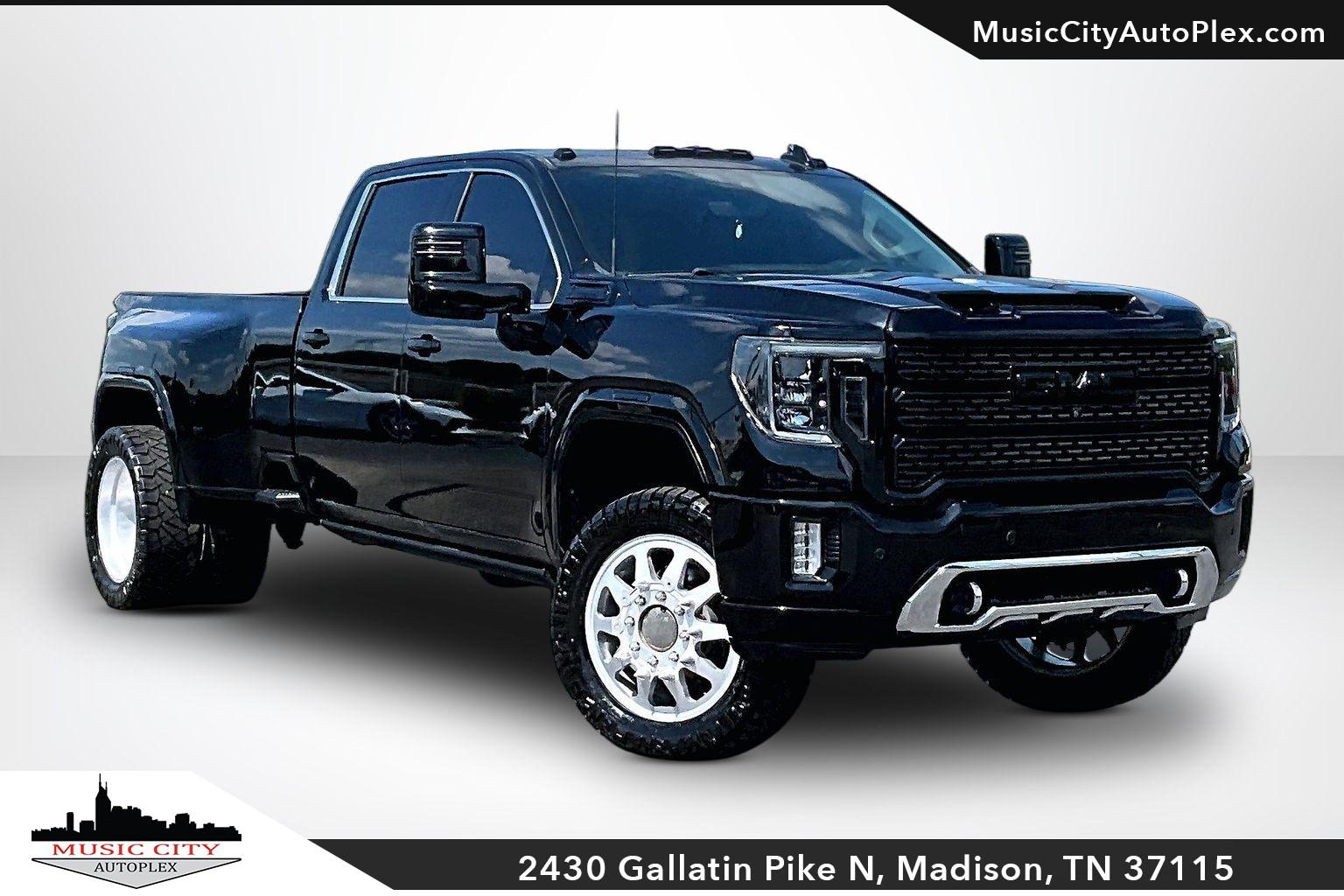 Onyx Black 2020 GMC Sierra 3500HD Pickup Truck Four-Wheel Drive Automatic