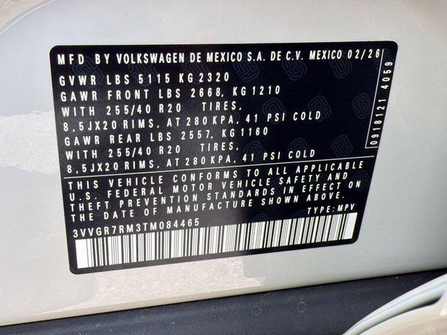 2026 Volkswagen Tiguan SE R-Line Black