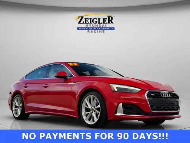2022 Audi A5 Sportback Premium Plus 40 TFSI quattro S tronic for sale in Mt. Pleasant, WI
