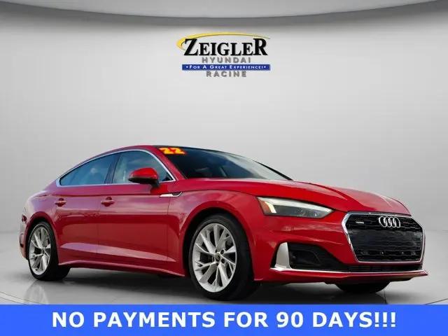 2022 Audi A5 Sportback Premium Plus 40 TFSI quattro S tronic for sale in Mt. Pleasant, WI