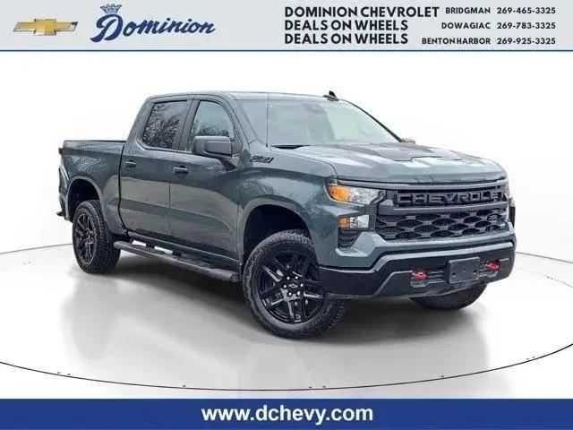 2025 Chevrolet Silverado 1500 4WD Crew Cab Short Bed Custom Trail Boss for sale in Benton Harbor, MI