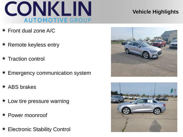 2024 Audi A3 Premium 40 TFSI Front-Wheel Drive S tronic