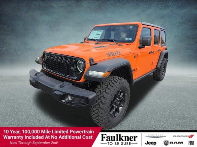2026 Jeep Wrangler WRANGLER 4-DOOR WILLYS 2026 Jeep Wrangler WRANGLER 4-DOOR WILLYS