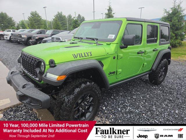 2026 Jeep Wrangler WRANGLER 4-DOOR WILLYS 2026 Jeep Wrangler WRANGLER 4-DOOR WILLYS