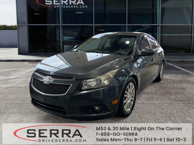 Cyber Gray Metallic 2013 Chevrolet Cruze Eco Sedan FWD Sedan Front-Wheel Drive Manual