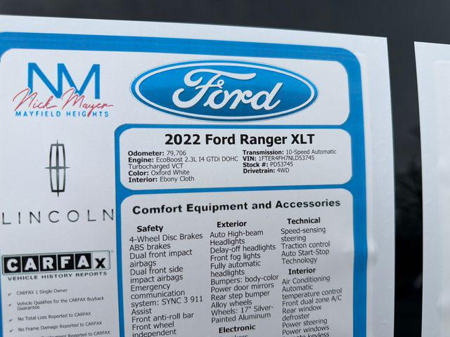 2022 Ford Ranger XLT