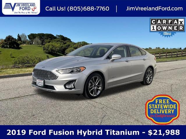 2019 Ford Fusion Hybrid Titanium for sale in Buellton, CA