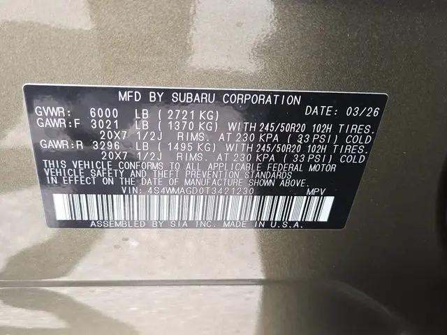 2026 Subaru Ascent Limited 7-Passenger