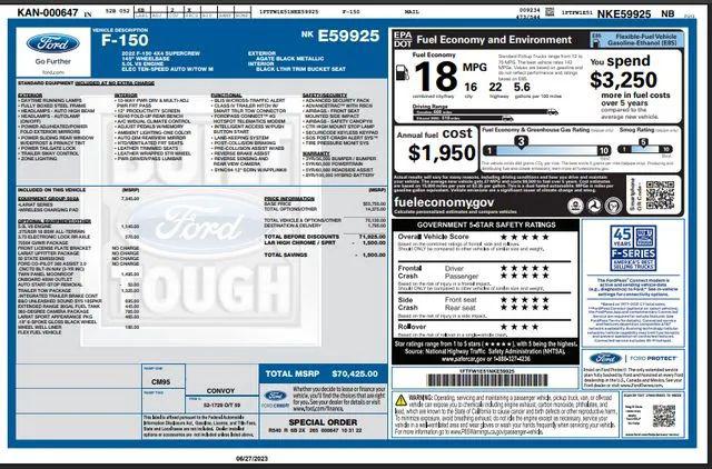 2022 Ford F-150 Lariat