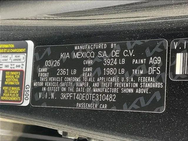 2026 Kia K4 LXS