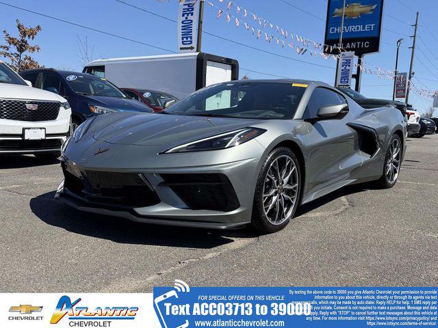 Gray Metallic 2024 Chevrolet Corvette Stingray 2LT Coupe RWD Coupe Rear-Wheel Drive 8-Speed Dual Clutch