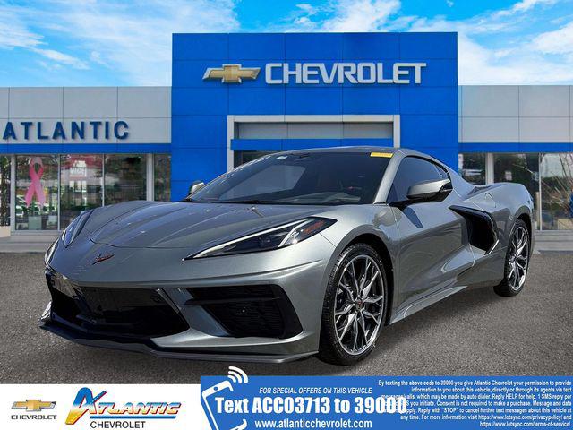 Gray Metallic 2024 Chevrolet Corvette Stingray 2LT Coupe RWD Coupe Rear-Wheel Drive 8-Speed Dual Clutch