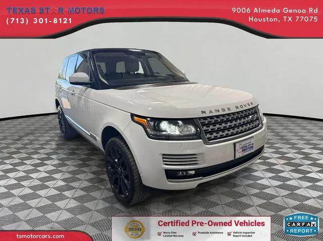 2016 Land Rover Range Rover 5.0L V8 Supercharged for sale in Houston, TX