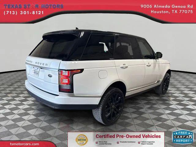 2016 Land Rover Range Rover 5.0L V8 Supercharged