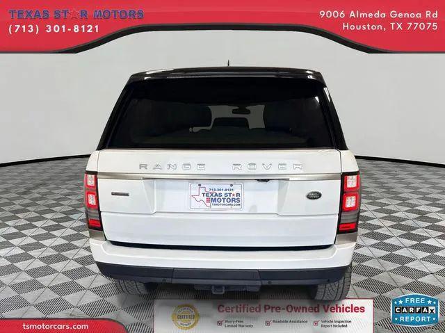 2016 Land Rover Range Rover 5.0L V8 Supercharged
