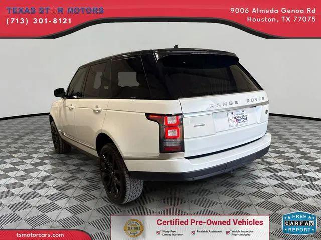 2016 Land Rover Range Rover 5.0L V8 Supercharged