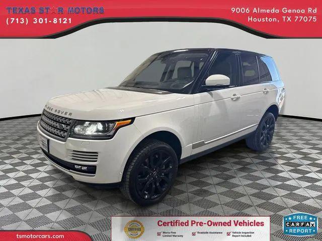 2016 Land Rover Range Rover 5.0L V8 Supercharged